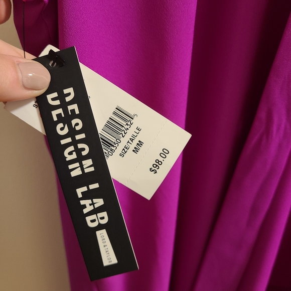 Design Lab Pink Flowy Dress - Picture 3 of 5